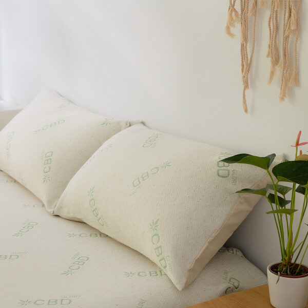 【GLORY】草本忘憂 CBD漢麻二酚助眠 信封式枕頭套