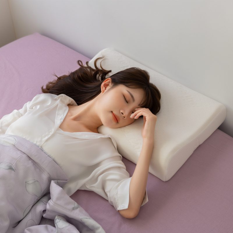 【GLORY】AIR COOL 人體工學 乳膠枕 單顆 （一般加高）