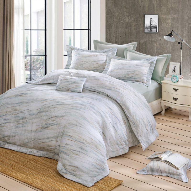 【GLORY】融雪 膠原蛋白80天絲 兩用被床包組（含午安枕）-1