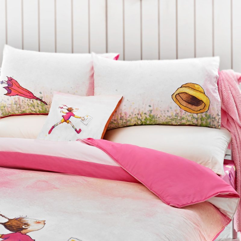 【繪見幾米】我只能為你畫一張小卡片 溫馨小卡 被單床包組-2